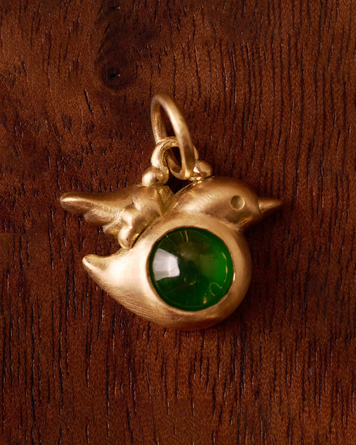 Sparrow Imperial Jadeite Gumdrop