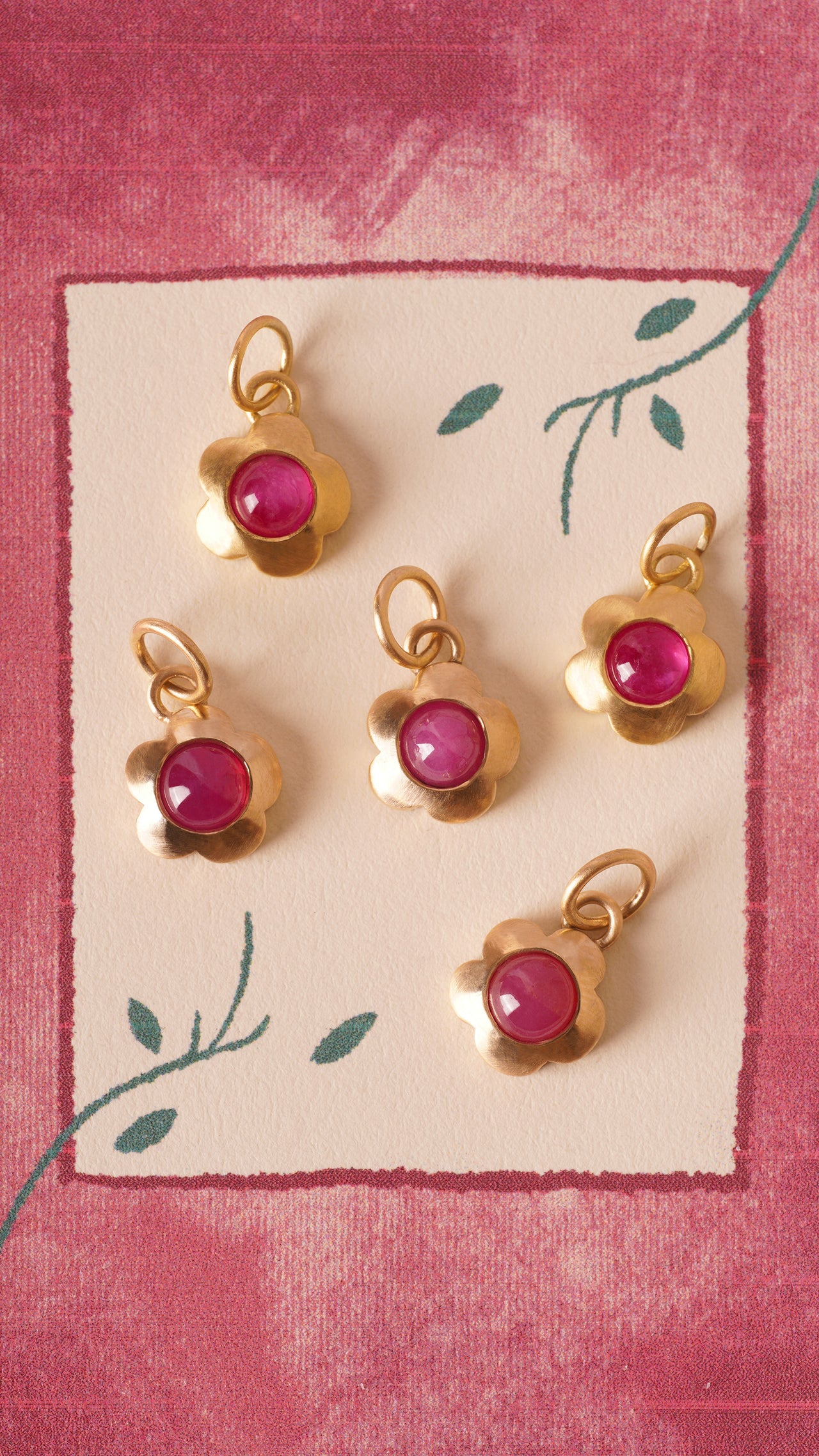 Ruby Flower Gumdrops